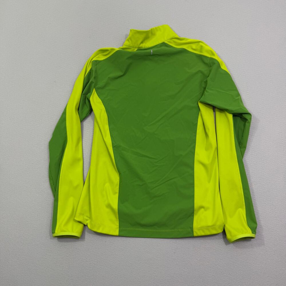 Salomon Lightweight Jacket Men's Medium Green Full Zip 2013 Windbreaker Outdoors - Picture 8 of 12